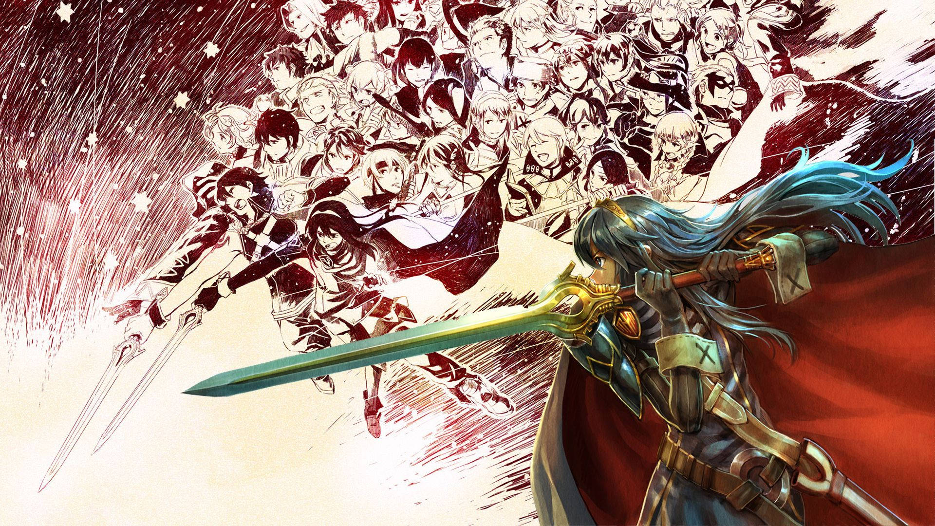 Lucina Determined To Face Any Challenge - A Fire Emblem Fan Art Wallpaper