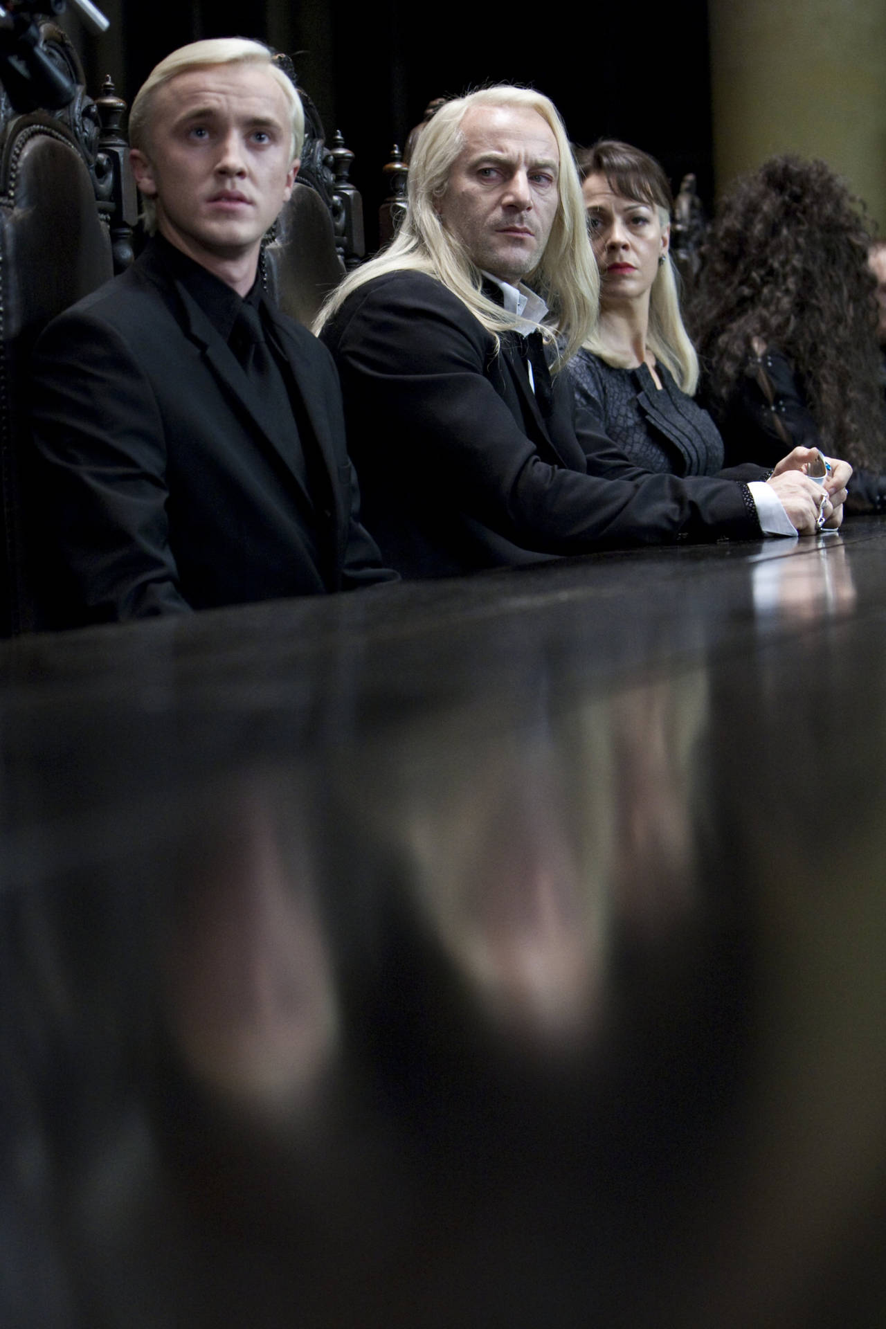 Lucius, Narcissa And Draco Malfoy Background