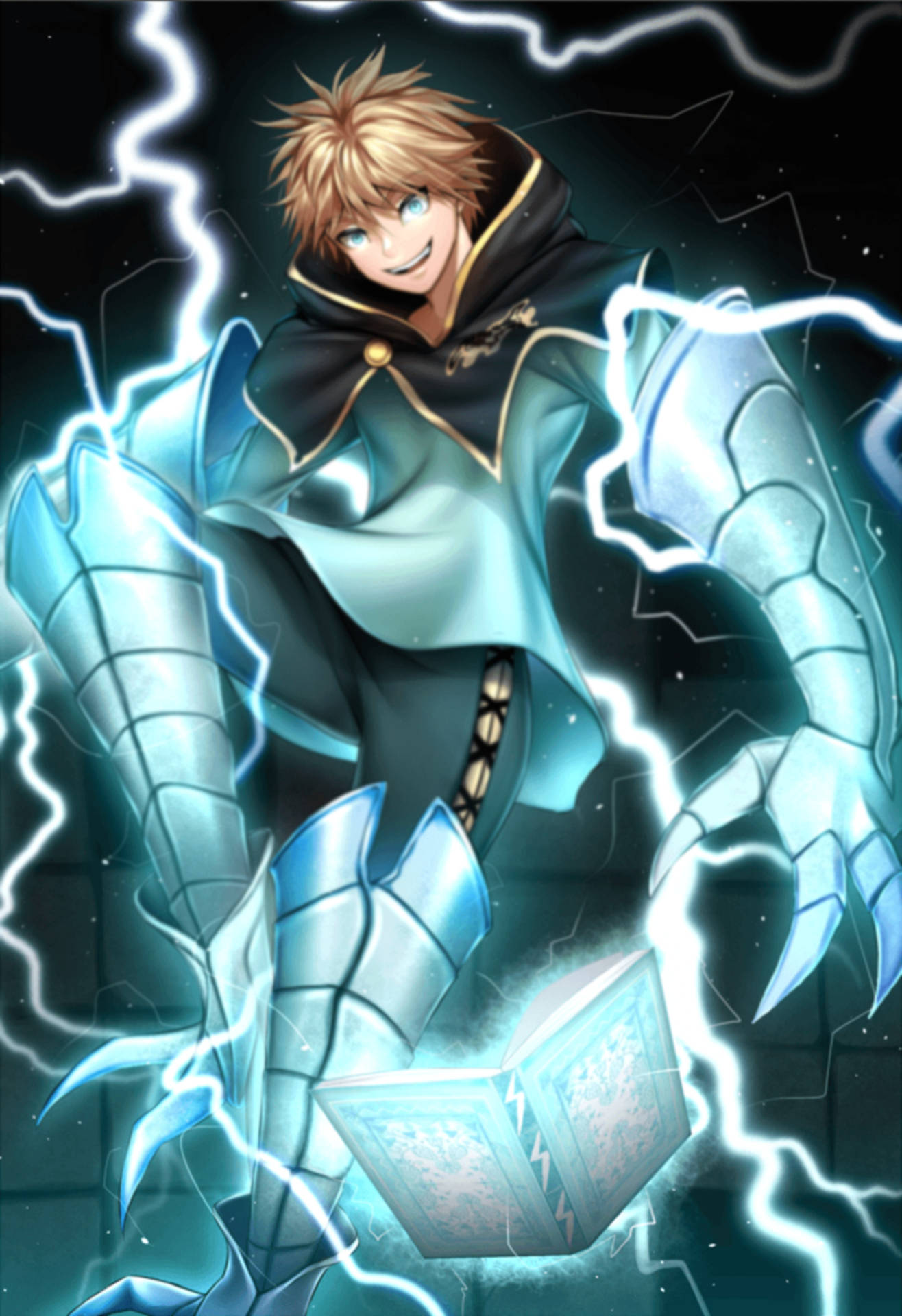 Electrifying Fighter, Luck Voltia in Action Wallpaper