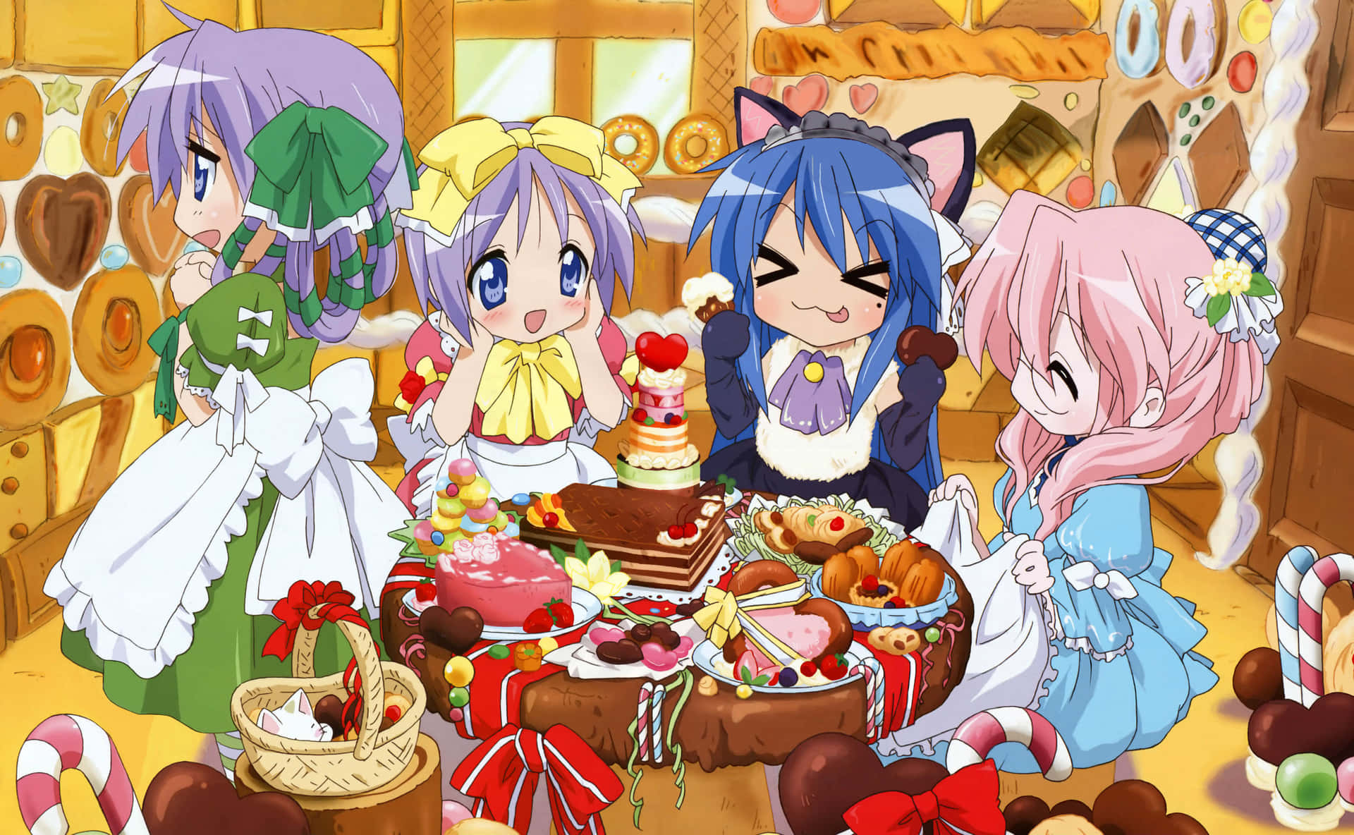Wonder and Magia at Lucky Star Wallpaper