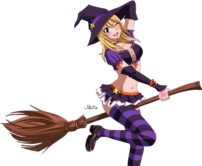 Lucy Heartfilia Witch Costume PNG