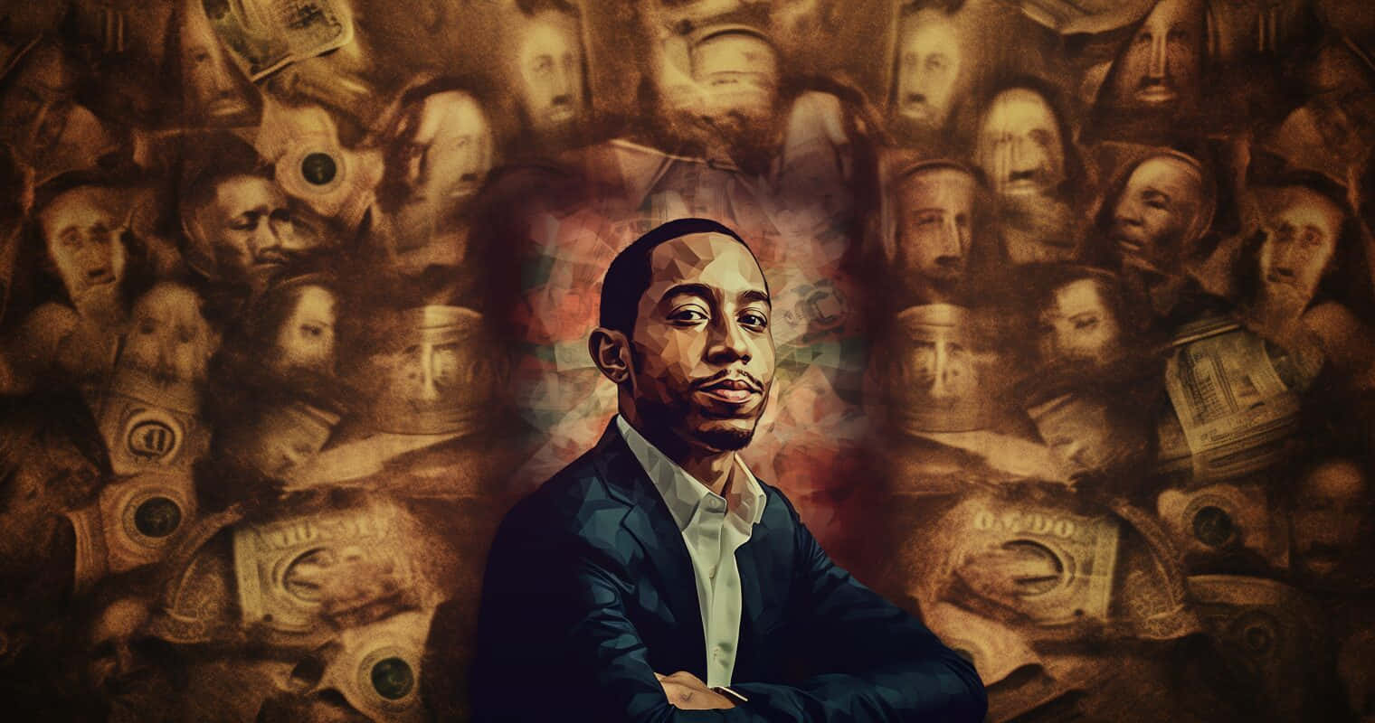 Ludacris Money Backdrop Wallpaper