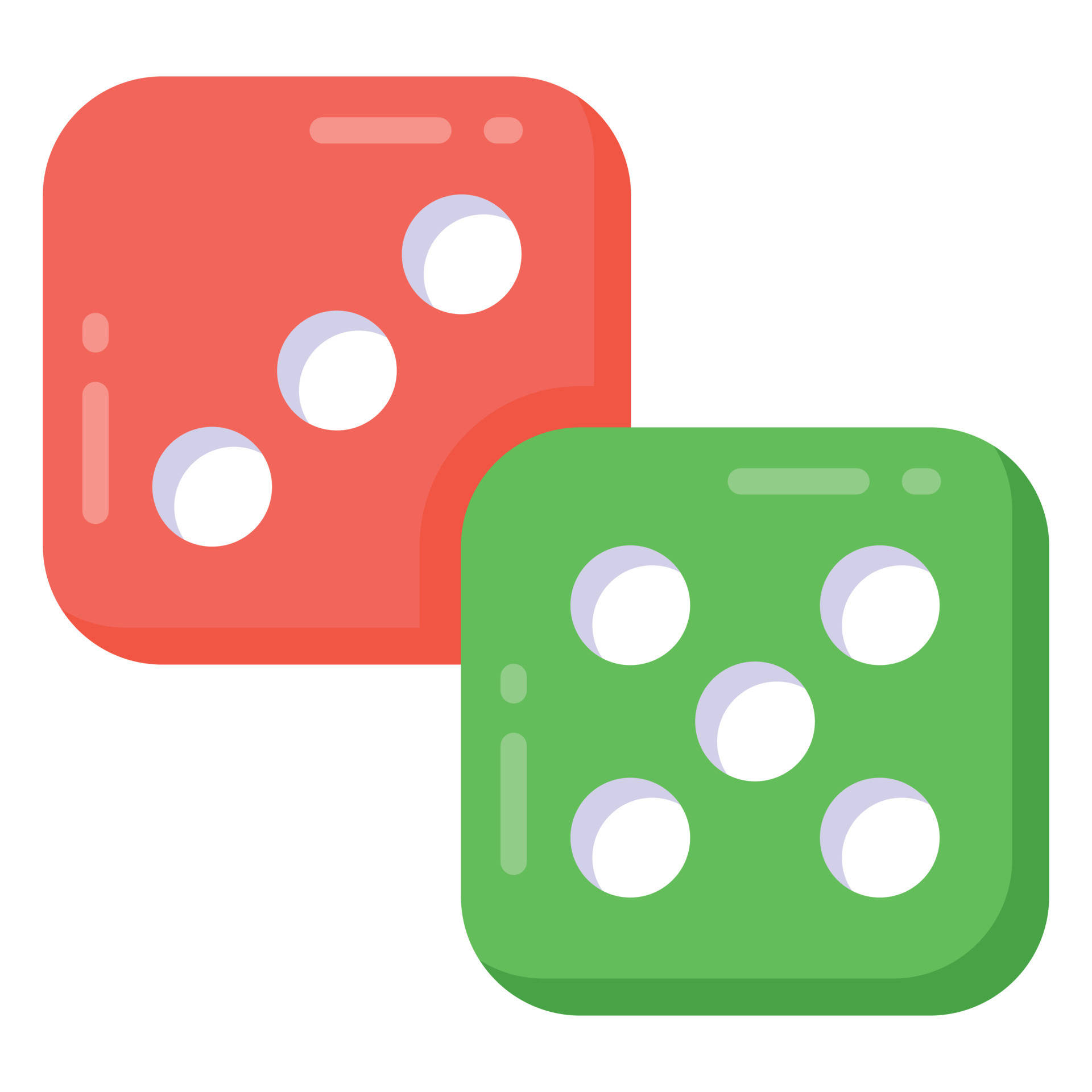 Ludo King Green And Red Dice Wallpaper