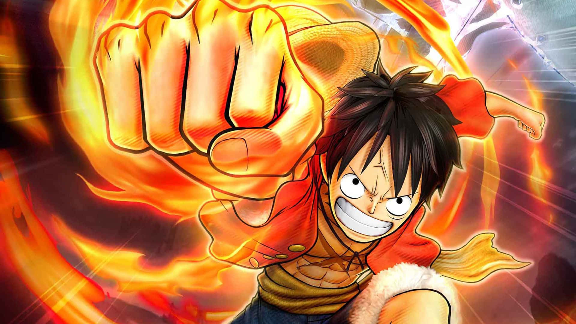 One Piece - A Character With A Fist In His Hand