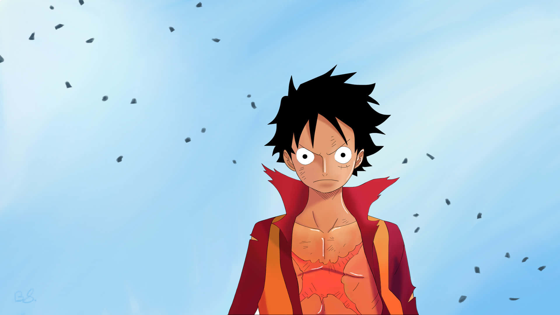 Luffy in the Ace of Spades