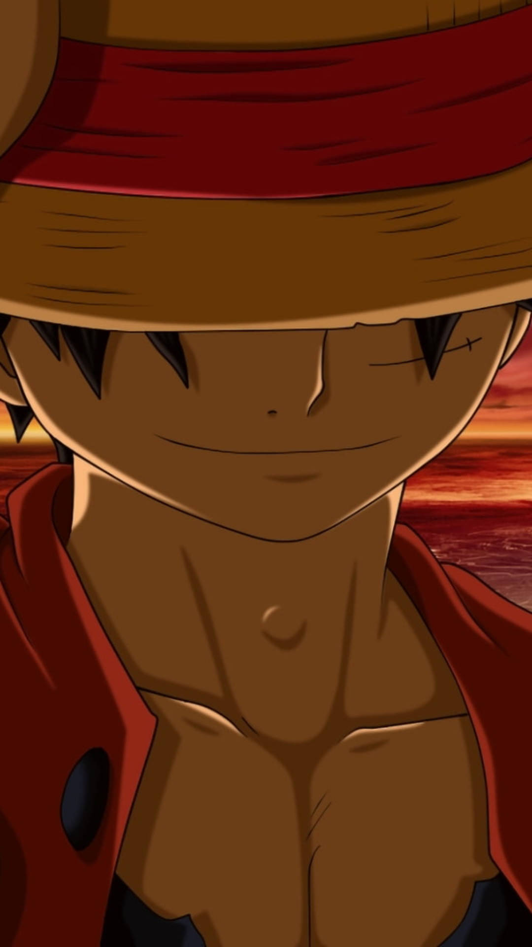 Luffy Aesthetic Drawing Background