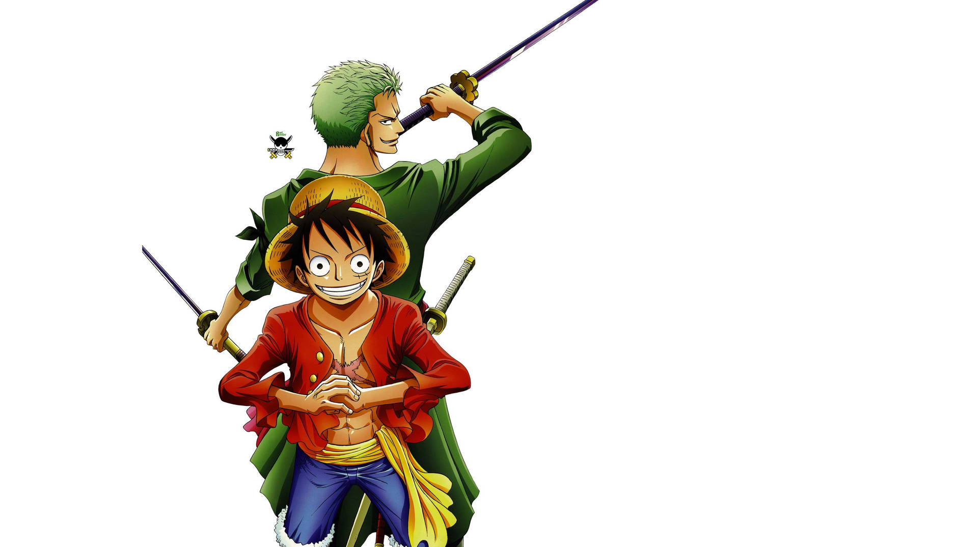 Luffy And One Piece Zoro 4k Background