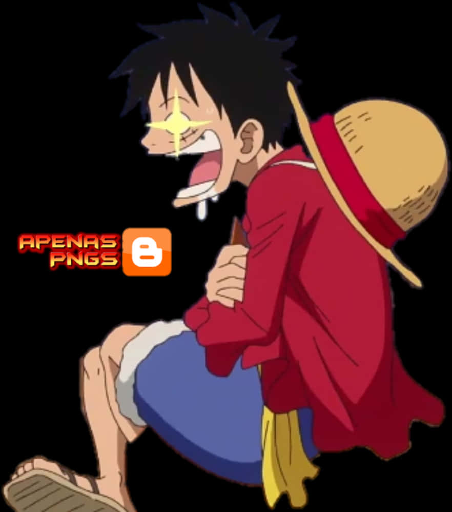 Luffy Crying One Piece Character PNG