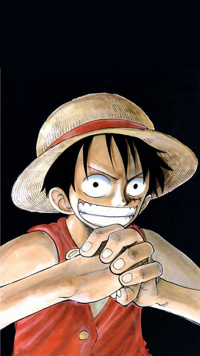 "Luffy Entertains His Crewmates With His Characteristic Fun and Mischief" Wallpaper