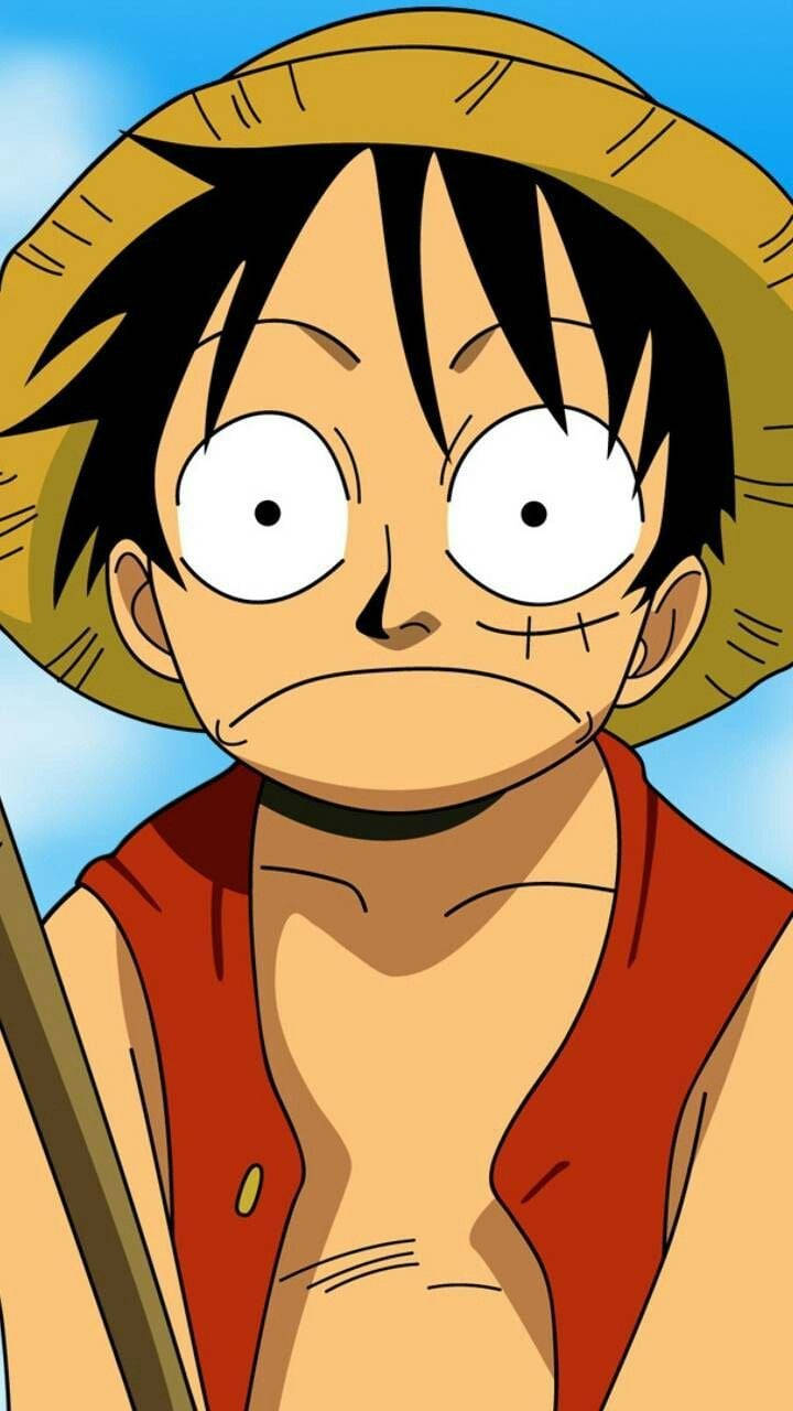 Luffy’s silly grin Wallpaper