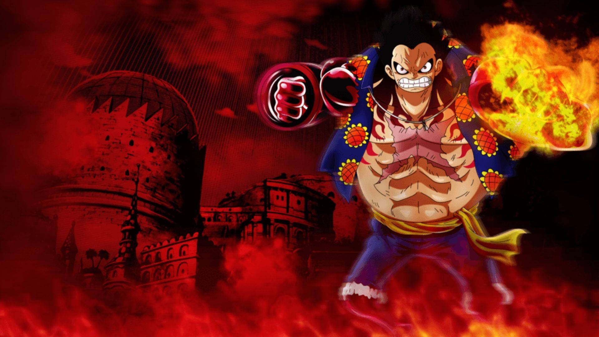 3 One Piece Luffy Gear 4 Images, Stock Photos, 3D objects, & Vectors