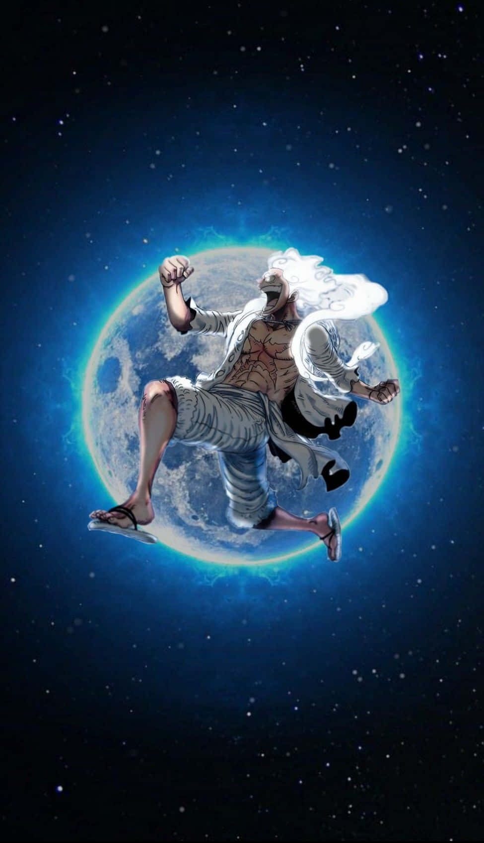 [100+] Luffy Gear 5 Moon Wallpapers | Wallpapers.com