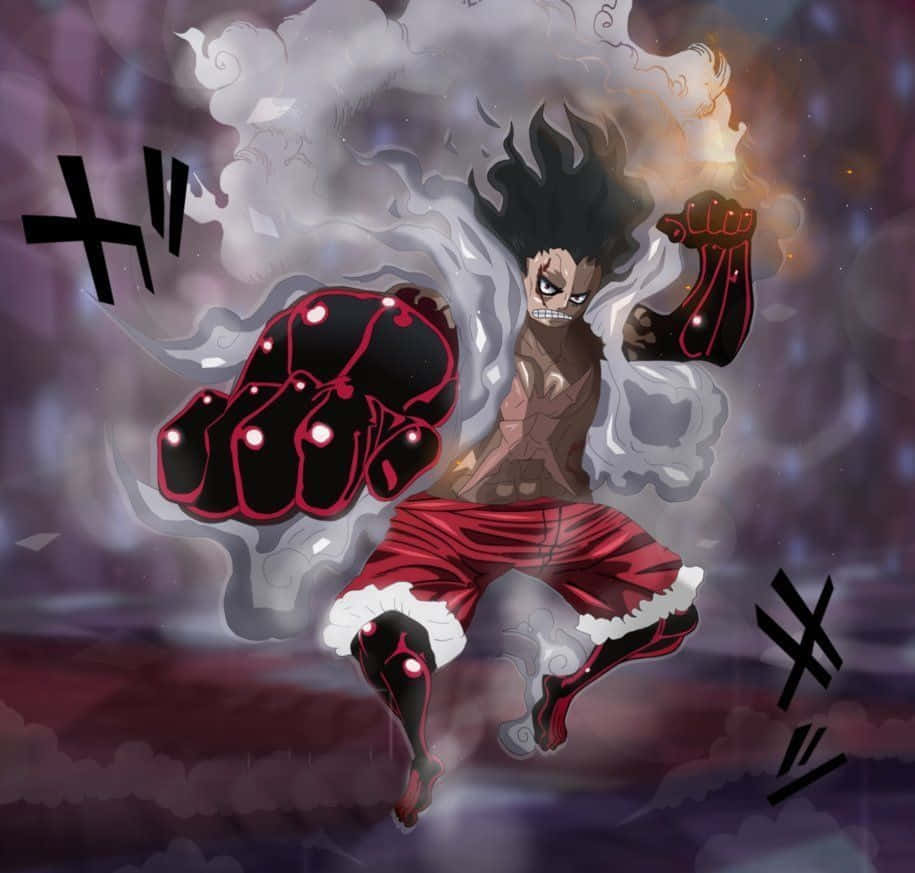 Luffy taking his adventure to the next level with Gear 5. Wallpaper