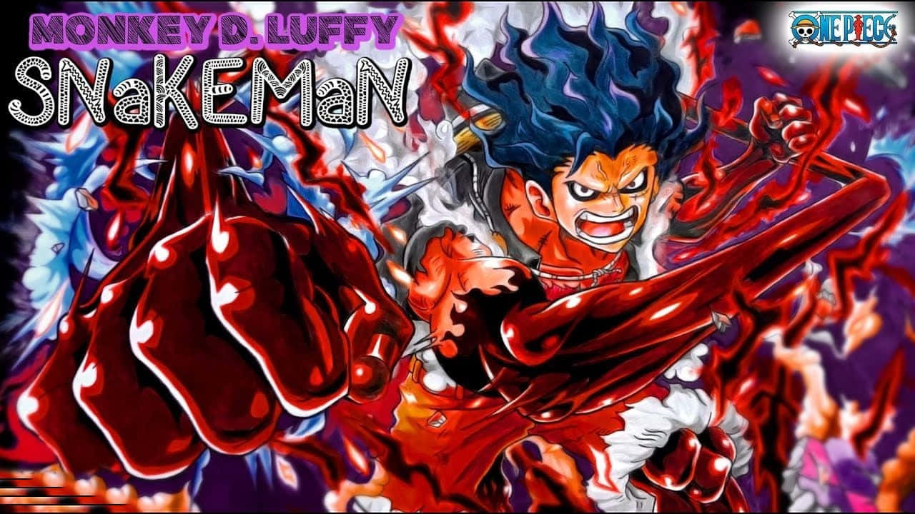 One Piece  Monkey D Luffy Snakeman HD wallpaper download