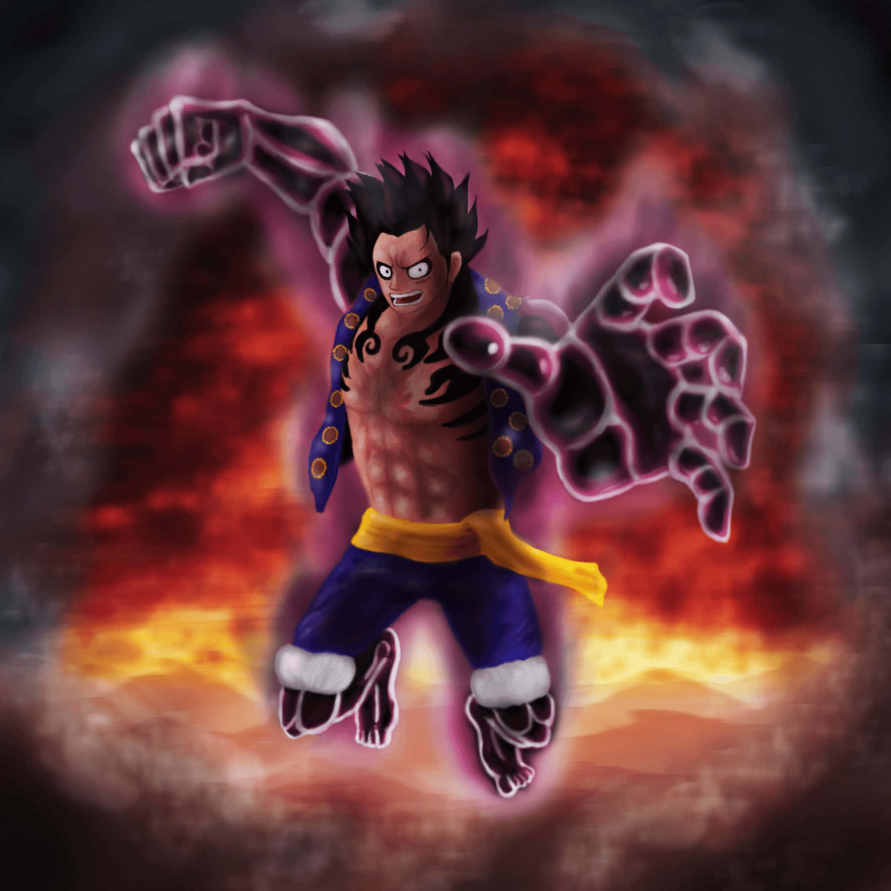 "Gear 5: The Most Powerful Form of Monkey D. Luffy" Wallpaper