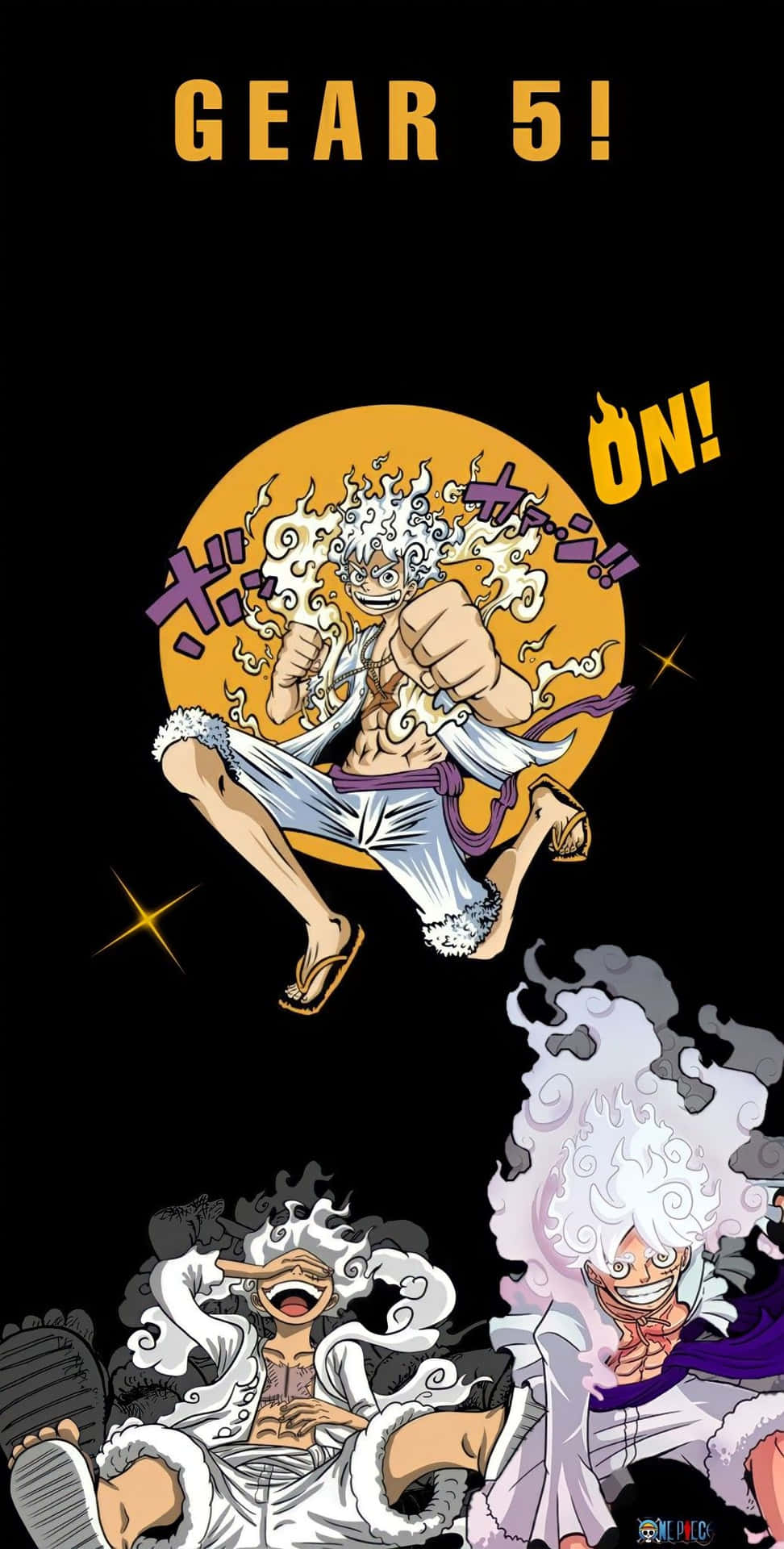 Luffy Gear5 Transformation One Piece Wallpaper