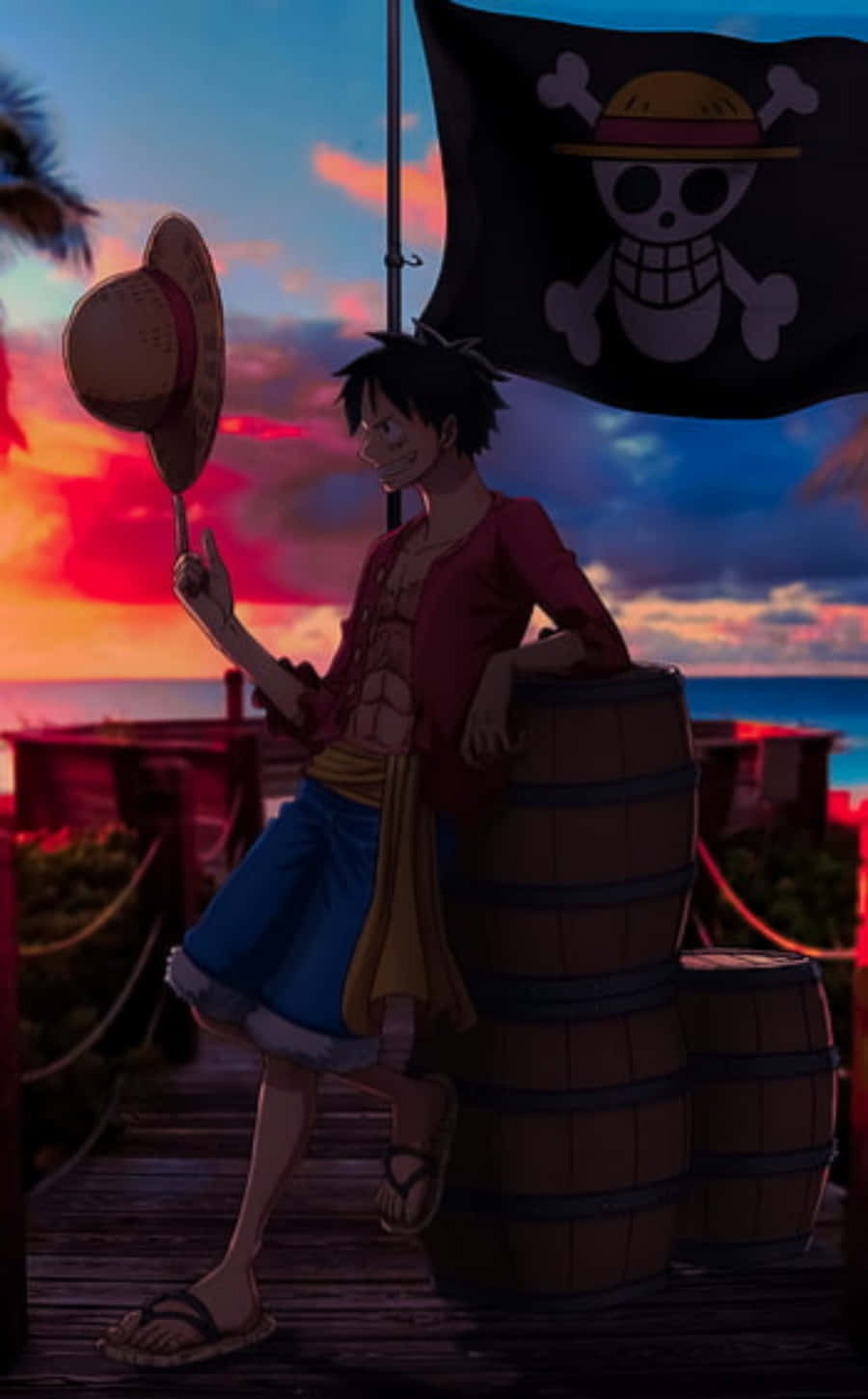 Download Luffy Phone Wallpaper 
