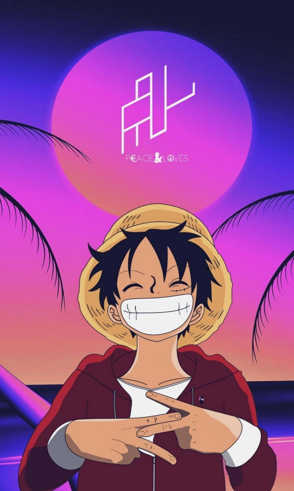 Smile Of One Piece Luffy Phone Wallpaper