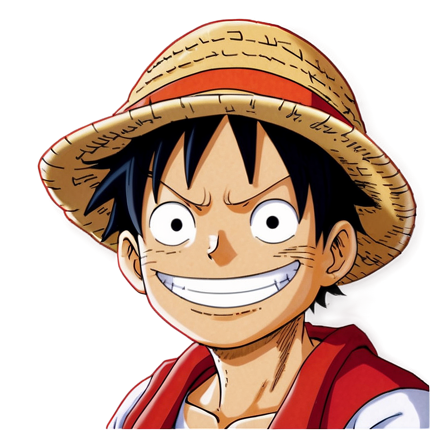 Luffy's Big Smile Png Flj68 PNG