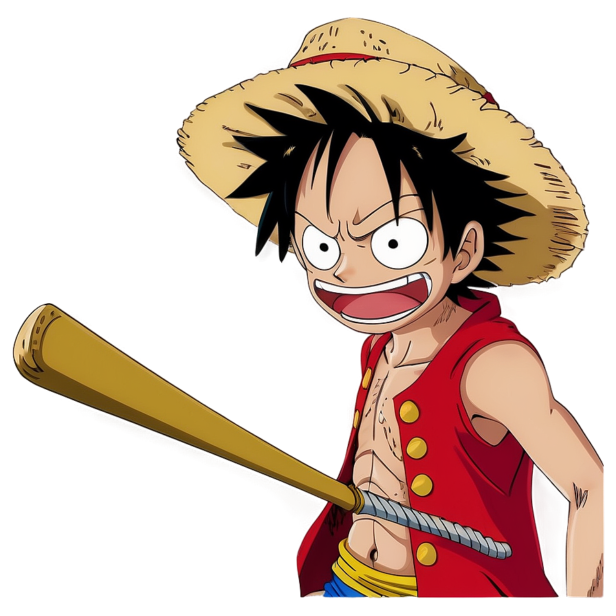 Download Luffy's Epic Battle Png Hms | Wallpapers.com