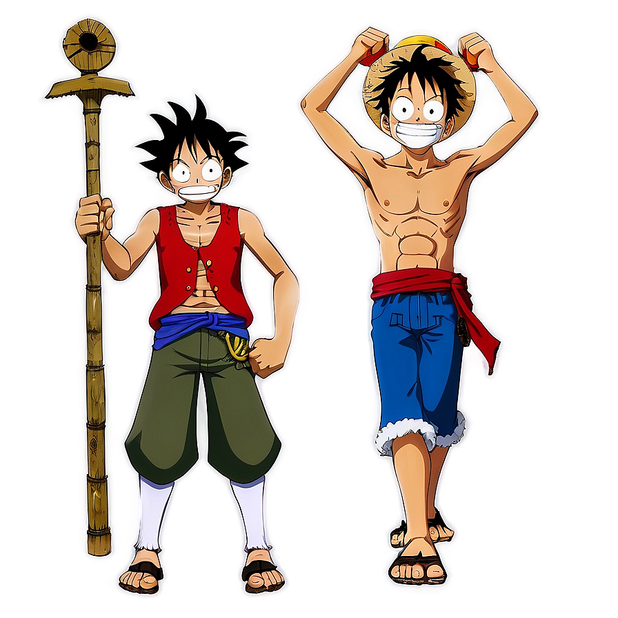 Download Luffy's Epic Entrance Png 25 | Wallpapers.com