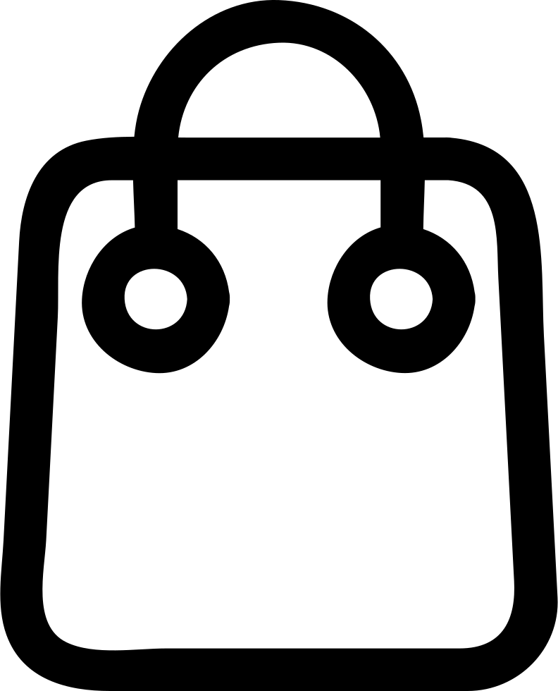 Luggage Icon Simple Outline PNG