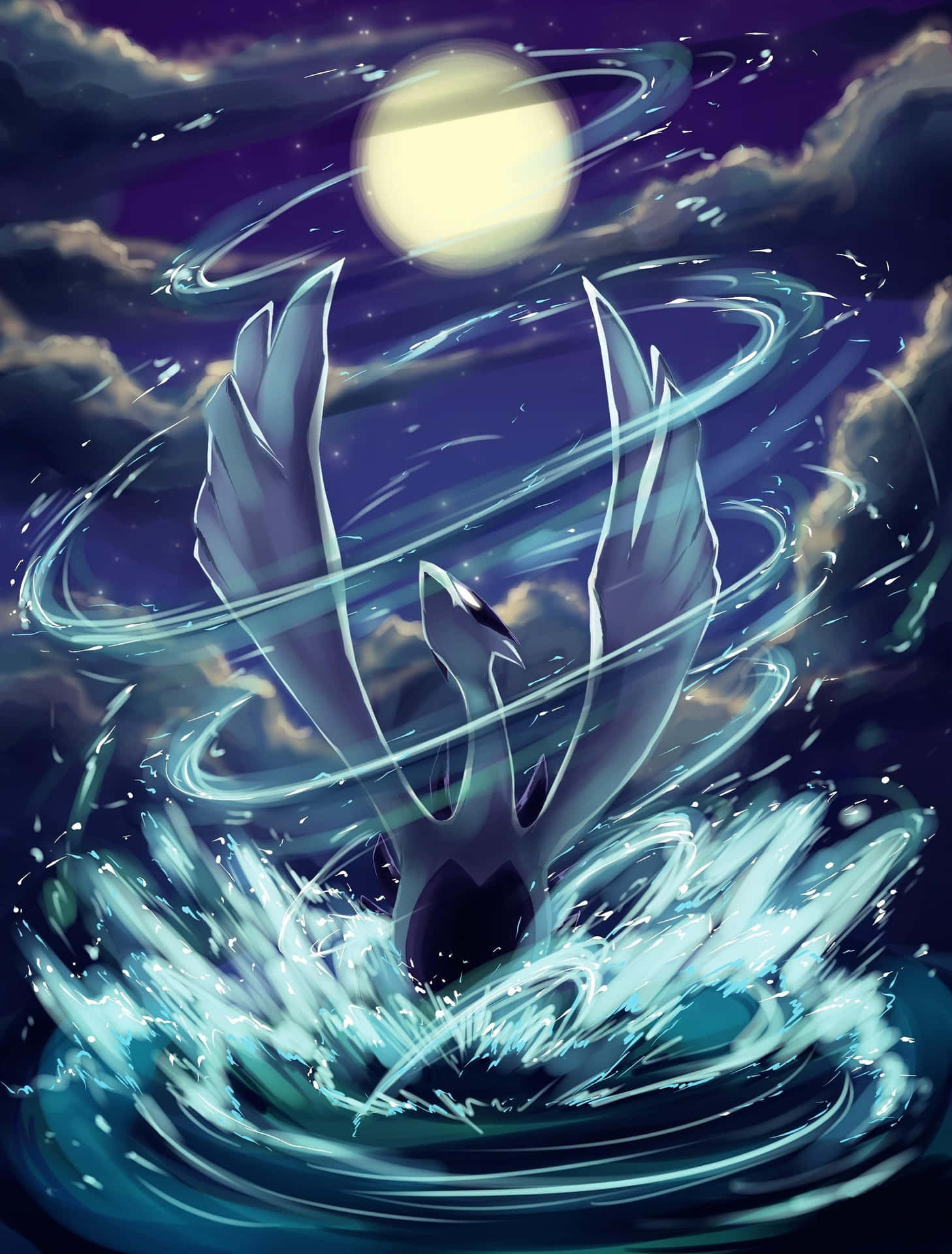 Feel the beauty of the majestic Lugia