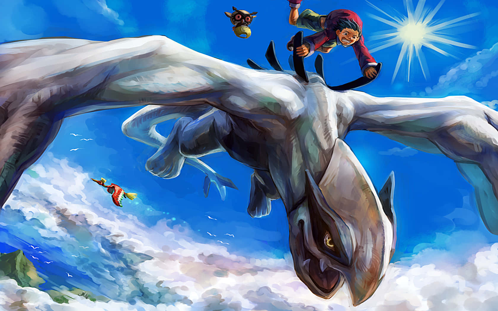 Fans Look to the Clouds for Possible Ho-Oh and Lugia Connection in