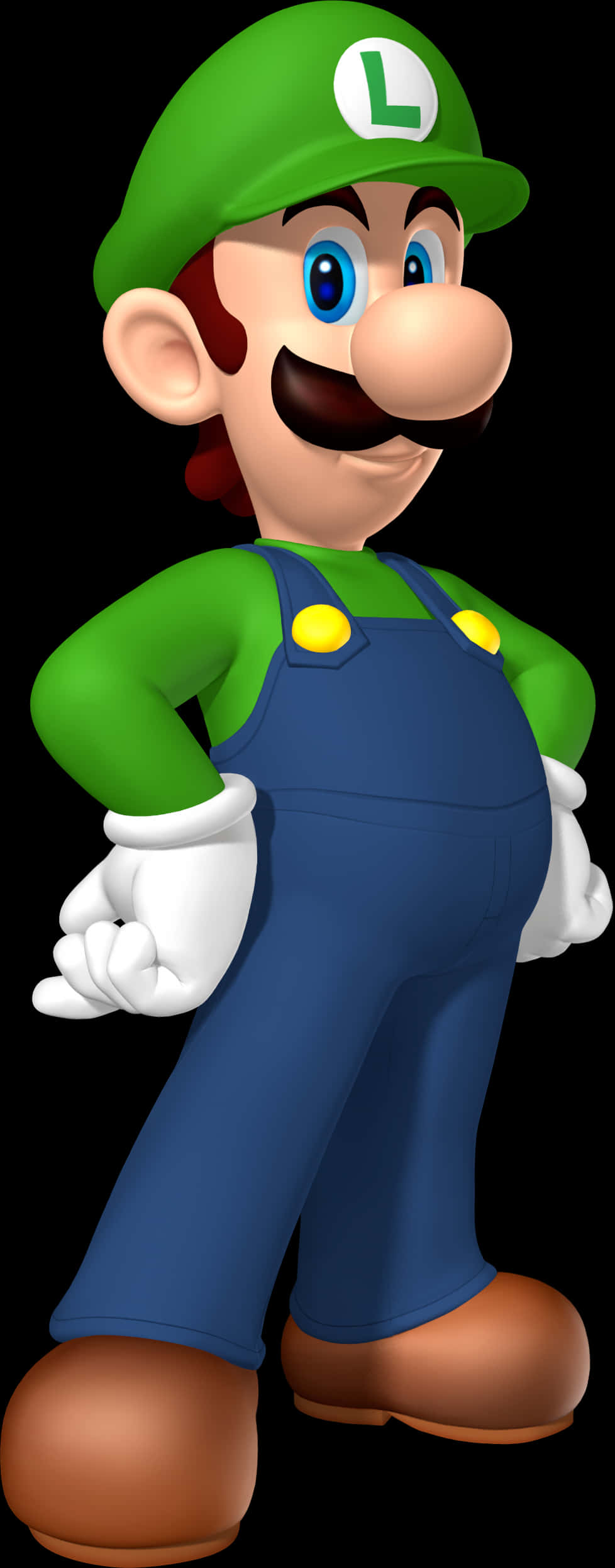 Luigi Classic Video Game Character PNG