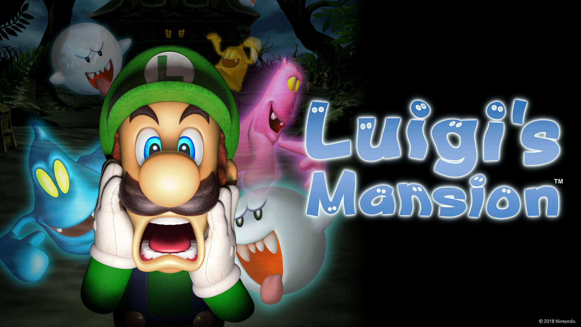 Luigi's Mansion 3 Luigi And Ghosts Wallpaper