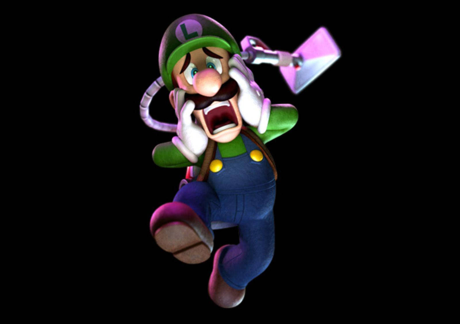 Luigi's Mansion 3 Scared Luigi Wallpaper