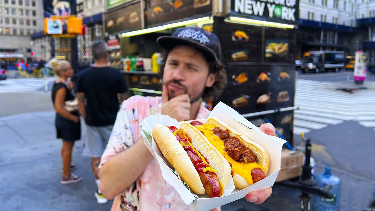 Luisito Comunica New York Hotdogs Wallpaper
