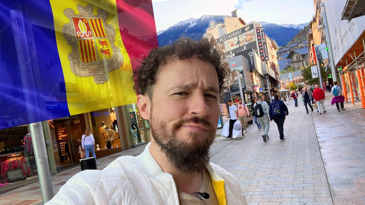Luisitocomunica Con La Bandera De Andorra. Fondo de pantalla