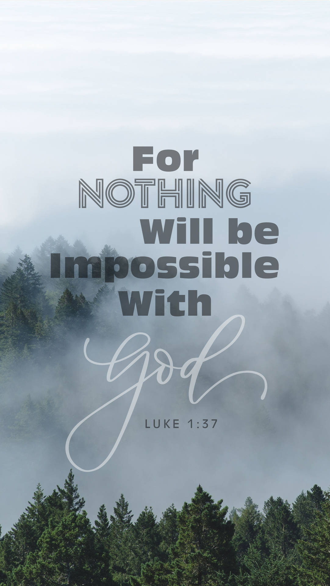 Luke 1:37 Bible Quote