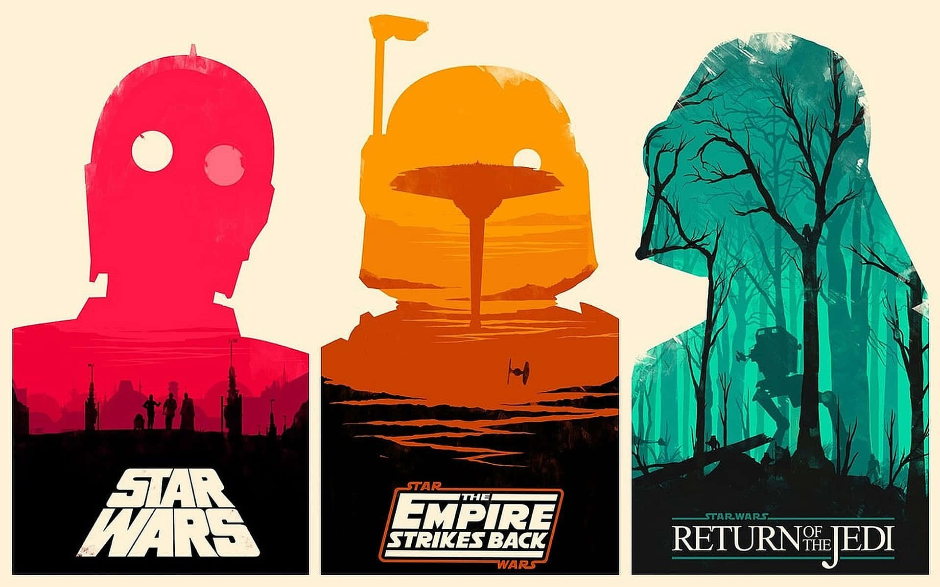 Lukeskywalker, Darth Vader Y El Emperador Palpatine Se Enfrentan En El Retorno Del Jedi. Fondo de pantalla
