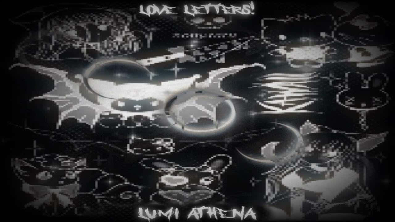 Lumi Athena Love Letters Collage Wallpaper
