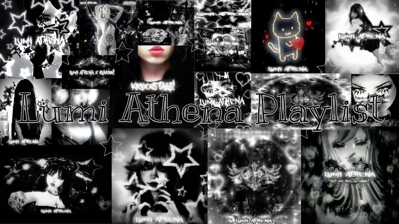 Lumi Athena Playlist Collage Wallpaper