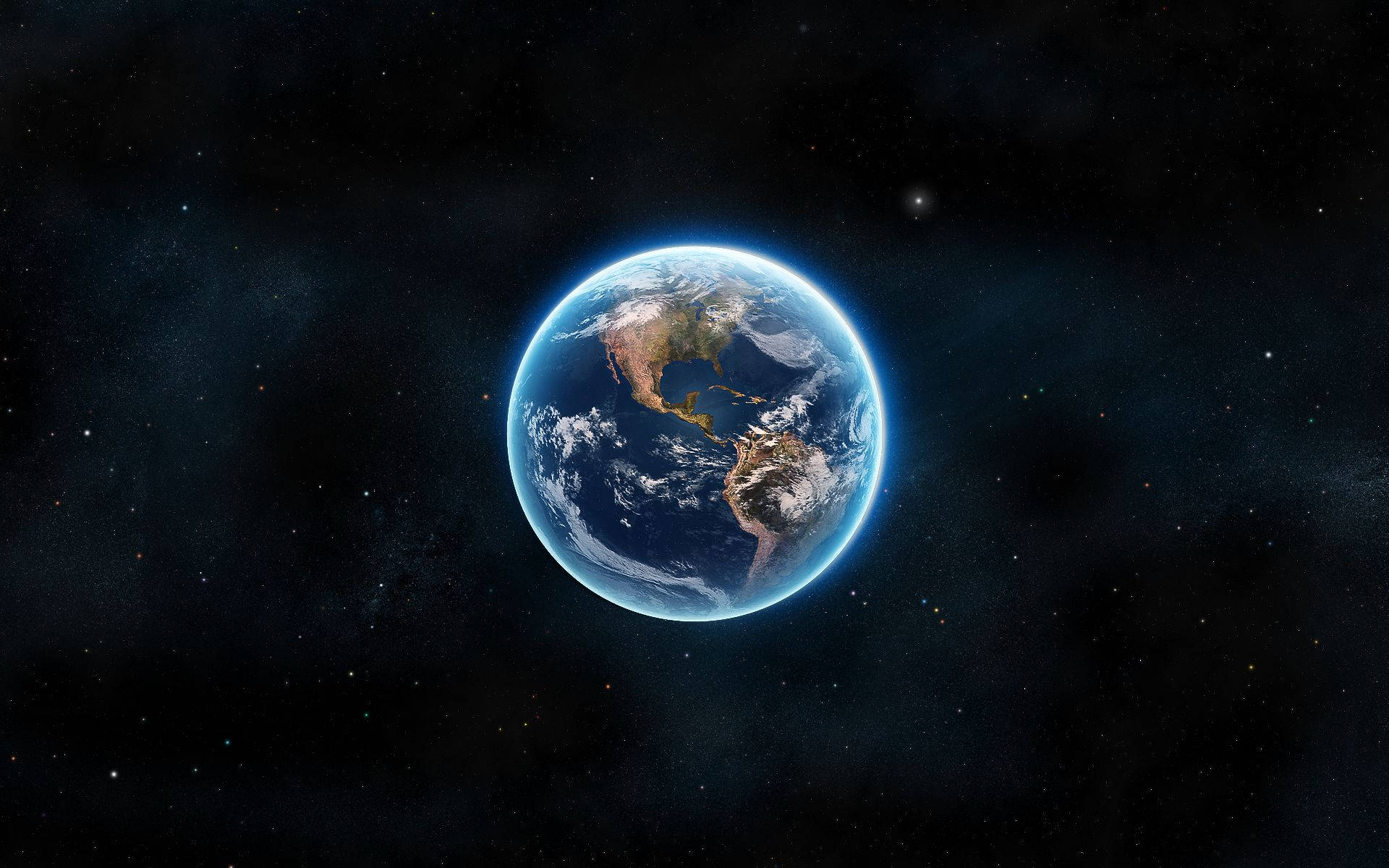 Luminous 4k Earth Wallpaper
