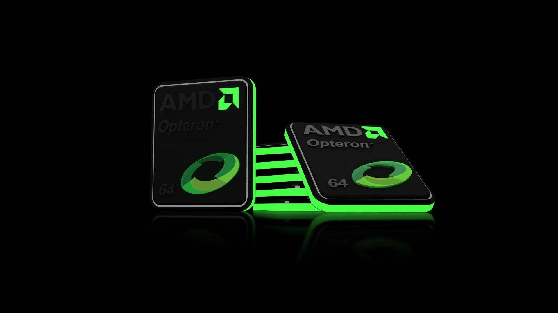 Luminous AMD Opteron Wallpaper