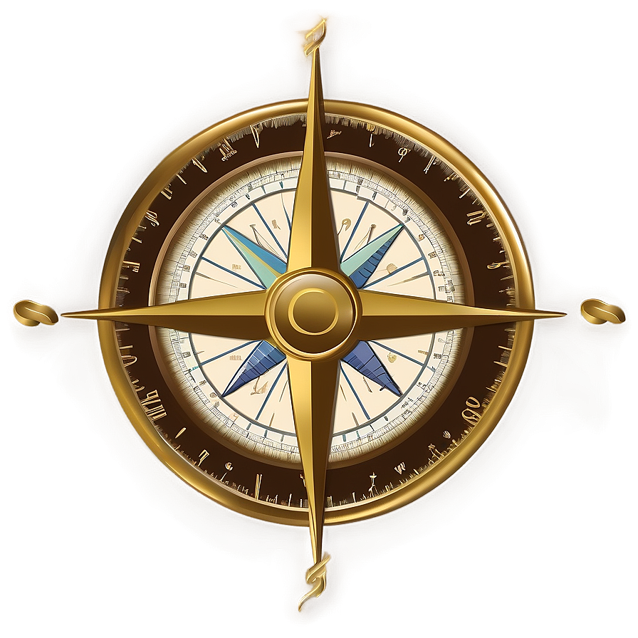 Luminous Compass Png 05042024 PNG