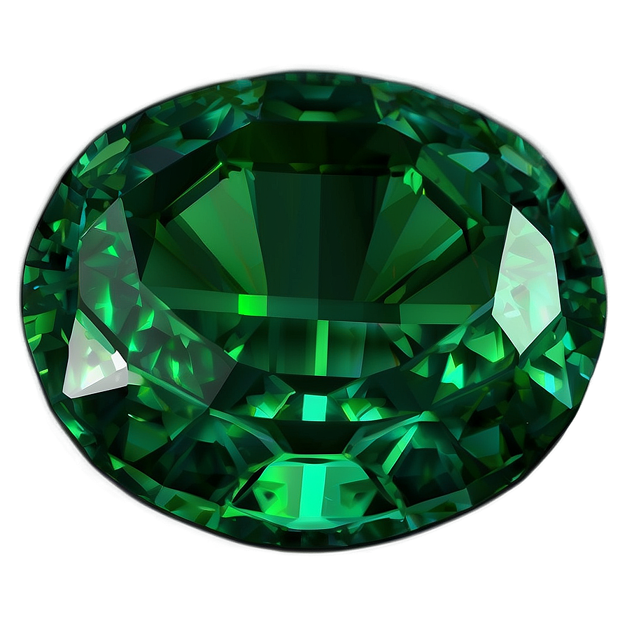 Luminous Emerald Glow Png 06122024 PNG