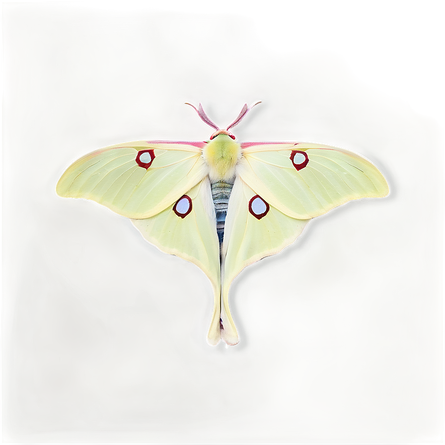 Download Luna Moth Night Beauty Png Jmm | Wallpapers.com