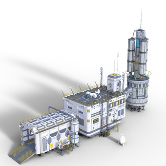 Lunar_ Base_ Concept_ Art PNG