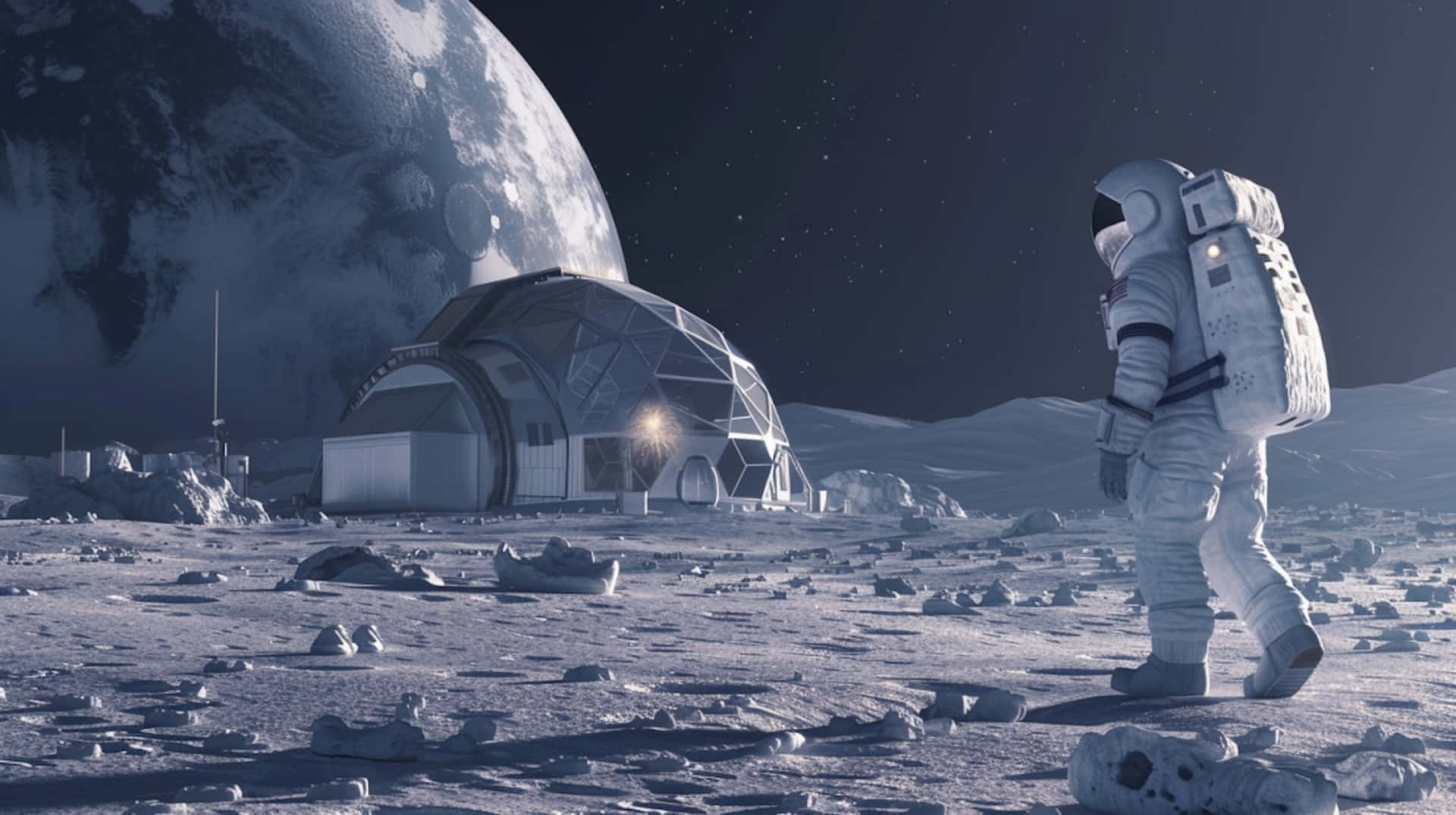 Lunar_ Base_ Exploration Wallpaper