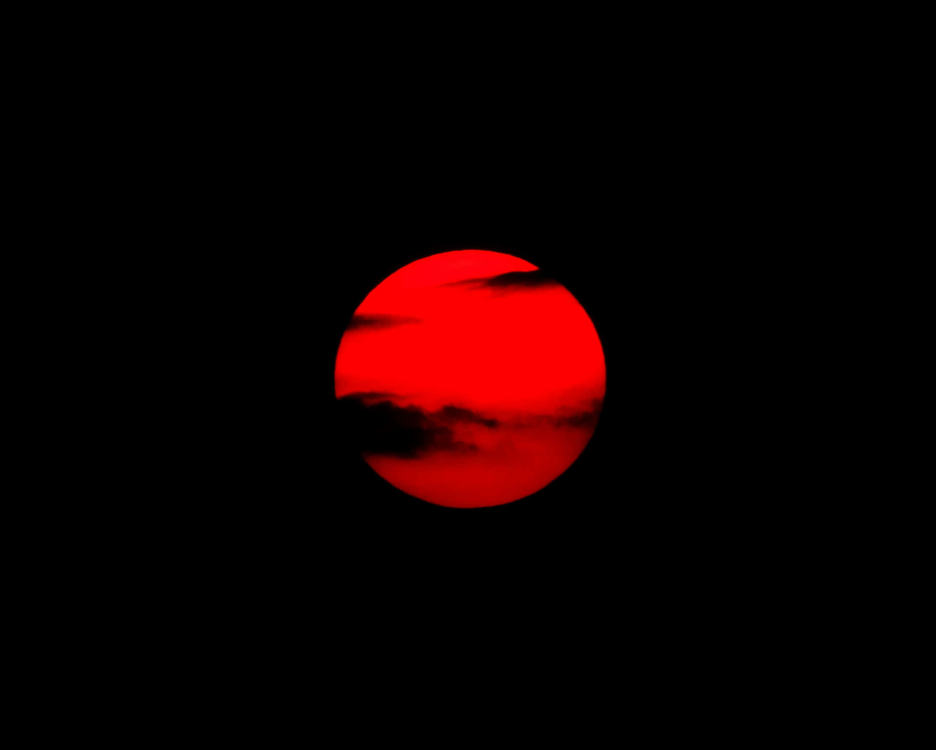 Lunar_ Eclipse_ Red_ Moon Wallpaper