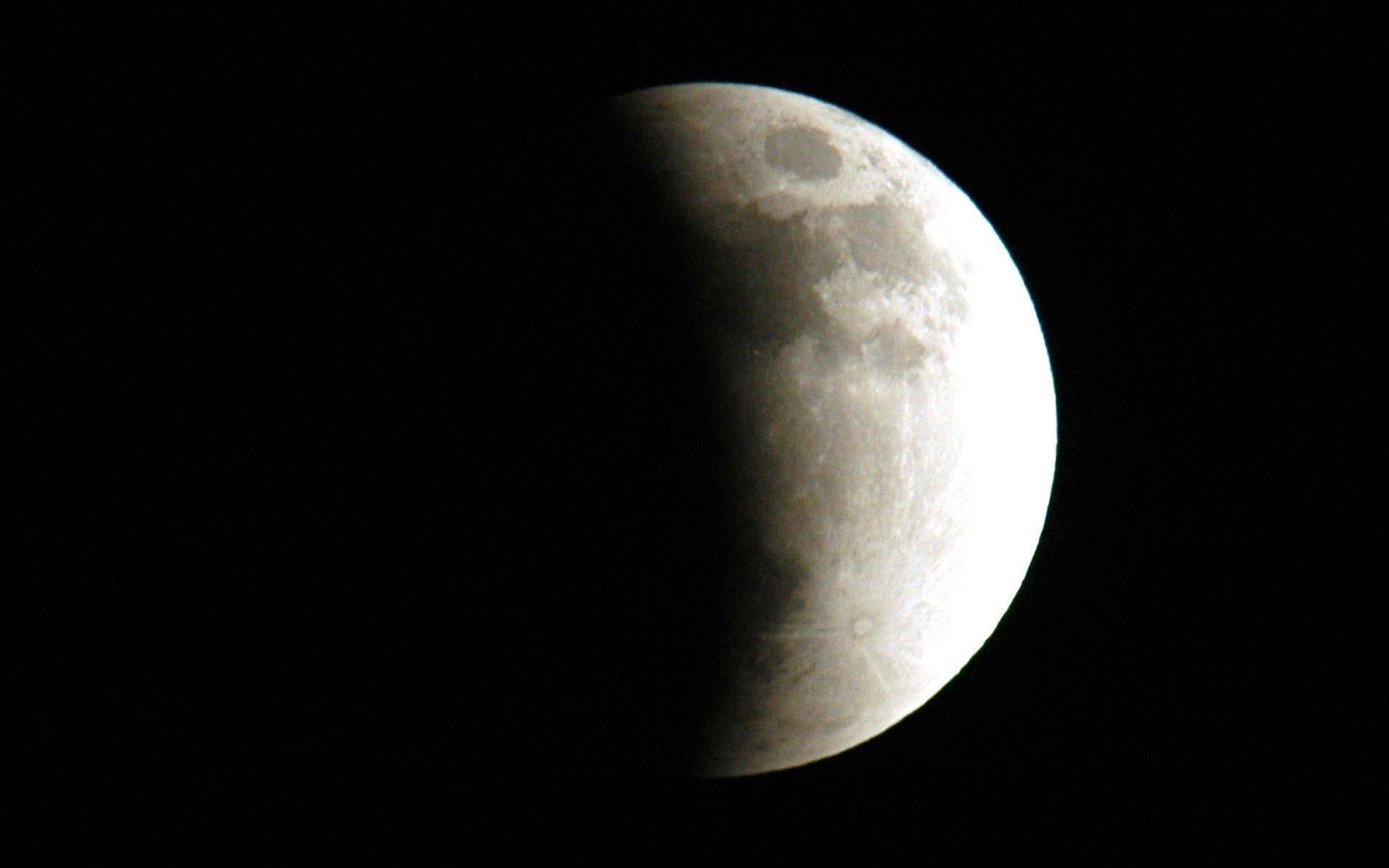 Sombrade Eclipse Lunar Fondo de pantalla