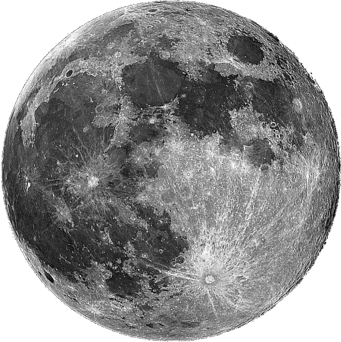 Lunar_ Full_ Moon_ Closeup PNG