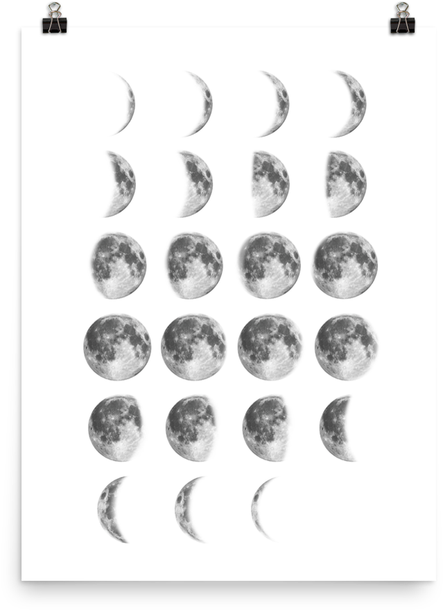 Lunar_ Phases_ Cycle_ Chart.png PNG