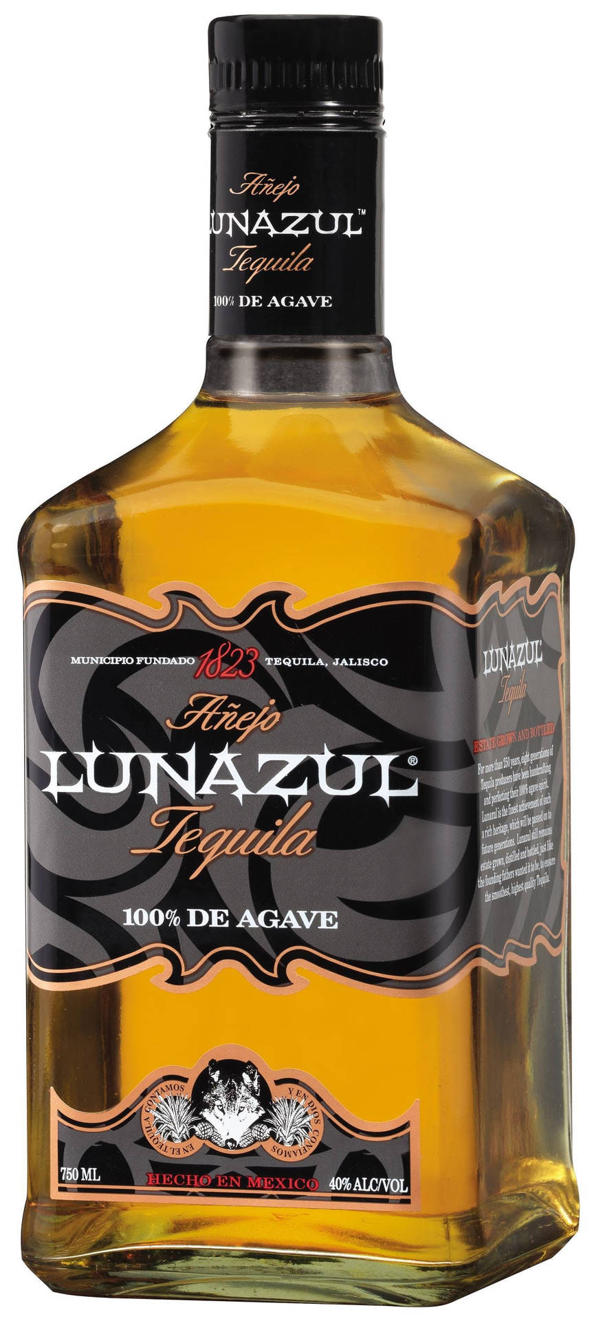 Lunazul Anejo 100% Agave Tequila Wallpaper