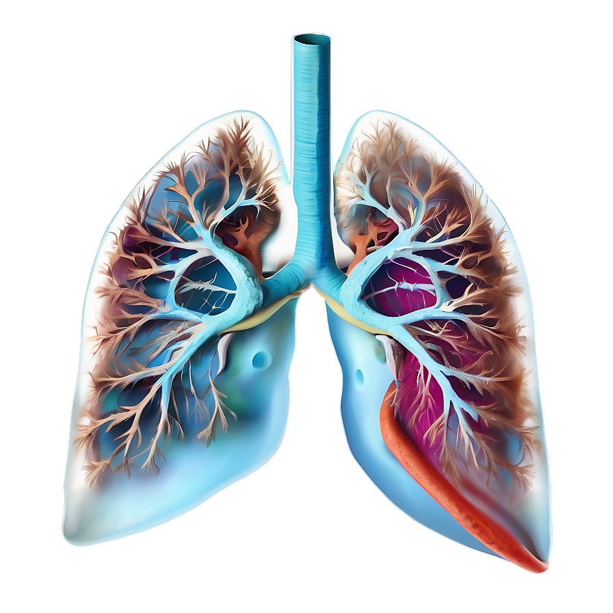 Lung Anatomy Png Qio PNG